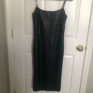 Bedford Faux Leather Theory Dress